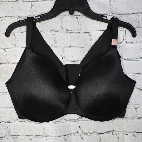Cacique Other - Cacique Black Lightly Lined Balconette‎ Bra Size 44DDD NWT